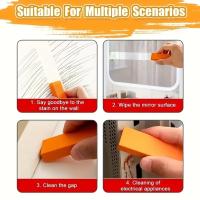 Fregona De Limpieza Para Cocina Eliminador De Escalada Y Oxydación Acero Inoxidable Herramienta Doméstica Para Limpieza De Grifos Y Marcas - details 1