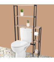 MIRAMAX-ESTANTE DE INODORO CONTOUR + SOPORTE DE PAPEL HIGIÉNICO - 78X20X150CM - details 2