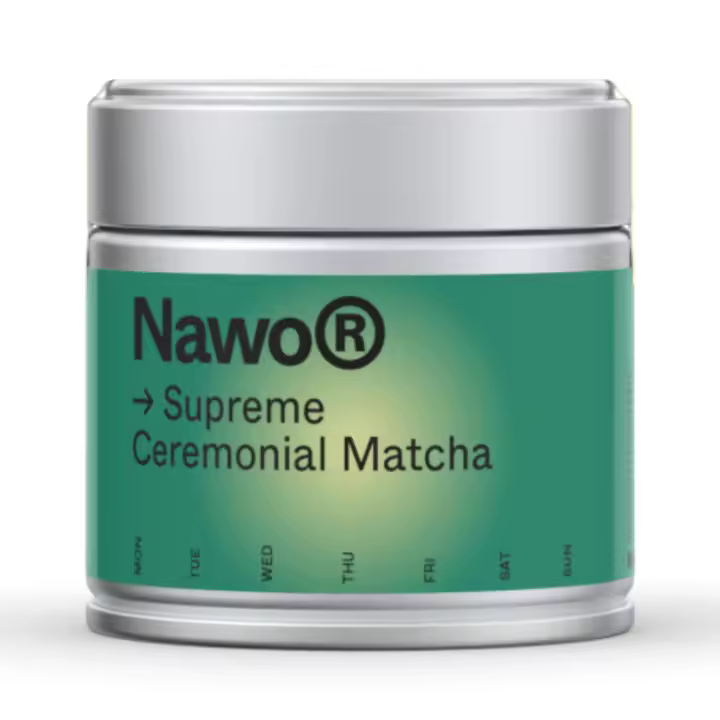 Té Supreme Matcha Ceremonial Japonés · 100% Orgánico y Puro · Nawo Routines · Té Verde en Polvo Premium · 30g - 1