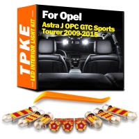 Kit De Luz Interior LED Para Vauxhall Opel Astra J OPC GTC Sports Tourer 2009-2015 15 Piezas Canbus Sin Errores Lámpara De Visera Solar 12V Blanco Azul Frío - details 0