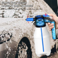 Botella De Espuma De Nieve Con Bomba Portátil Recargable Sin Cable Tipo-C Alta Presión Para Limpieza Automóvil Herramienta Eléctrica - details 16