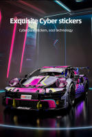Nueva Carrera Mécanica De Deportes Cyberpunk Con Control Remoto Bloques De Construcción 1611PCS Juguete Para Adultos Y Niños Regalo De Cumpleaños Y Navidad - details 5
