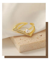 Nuevo Diseño anillo de circón Diseño irregular Mujer Chica Fashion FIESTA DE Bodas Novia Joyas de datos accesorios - details 3