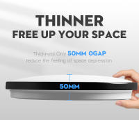 Lámpara De Techo LED Ultra Delgada Moderna 220V Para Sala De Estar Baño Dormitorio Cocina Iluminación Montada En Superficie - details 7