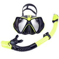 Juego De Snorkel Para Adultos Mascarilla De Natación Con Cámara GoPro Deportes Acuáticos Anti-Vaho Gafas Secas Tubo De Snorkel Profesional - details 7