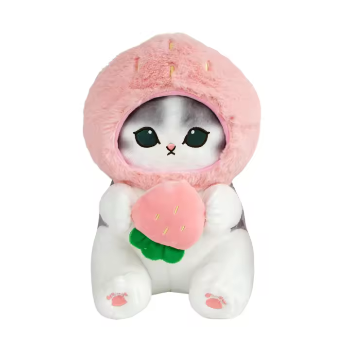 Muñeco De Peluche Kawaii De 20cm Serie Bosque Mofusand Gato Rana Mariposa Animal Cosplay Juguetes Para Niños Regalo - 1
