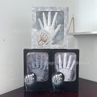 Mano Super Móvil 1:1 Para Dibujar Y Pintura Figura De Acción Simulación Blanco Y Gris Mano Izquierda Y Derecha Modelo De Juguete Para Adultos - details 15