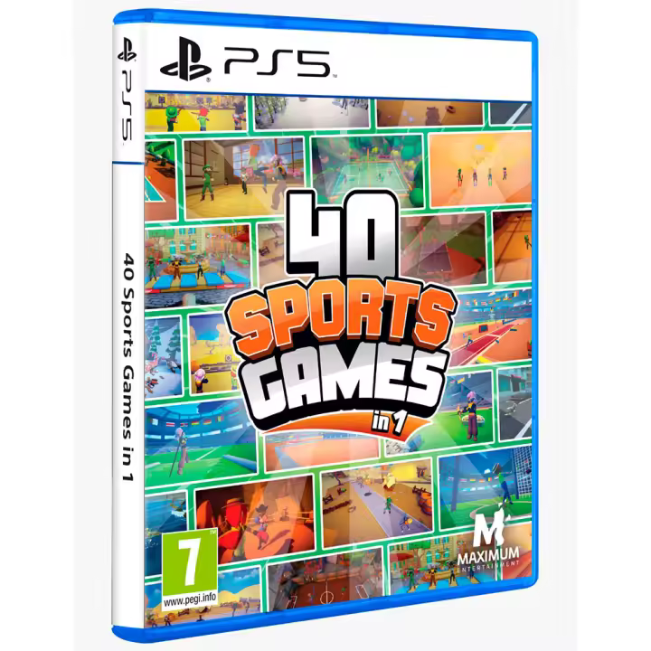 40 SPORTS GAMES IN 1 PS5 - Nuevo a estrenar - PAL España - Meridiem Games - PREVENTA - Lanzamiento 28/08/2025 - 1