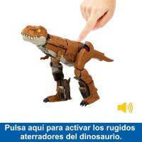 Tyranosaurus Rex Transformer atrapa y ruge Jurassic World Mattel HPD38 - details 5