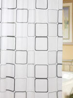 Cortina De Ducha PEVA 80x180cm Partition De Baño Cortina De Ducha Gruesa Impermeable Y Antimoho Separación Seco-Húmedo - details 4