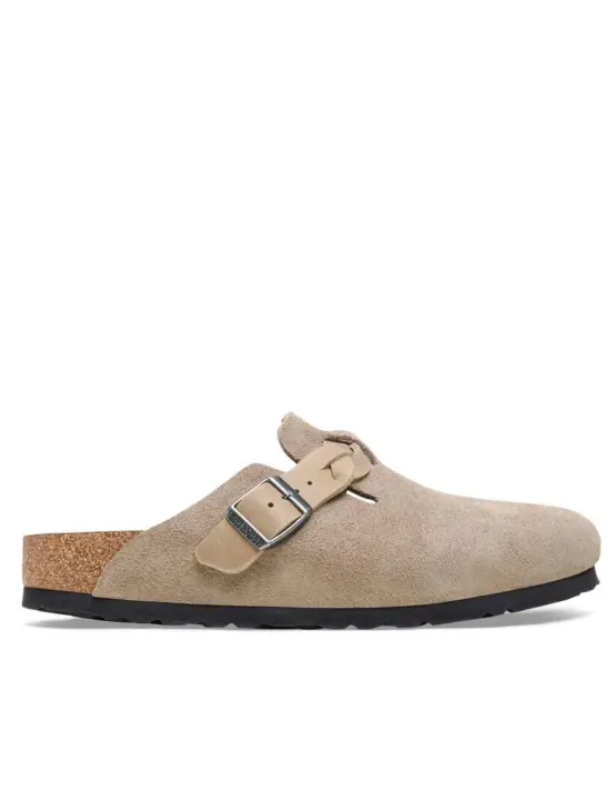 Birkenstock Zueco Taupe Braided Mujer - Comodidad Duradera - 1