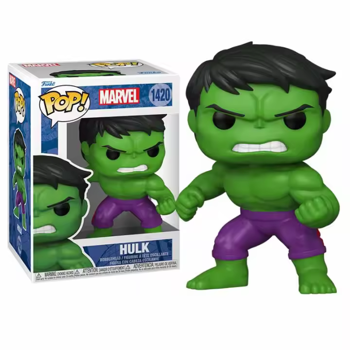 Funko Pop! Marvel Classics, Hulk Clásico 1420 - 1