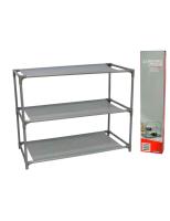 Gerimport STARTELECTRIC Zapatero de 3 Niveles / 5 Niveles de Metal y Tejido No Tejido, Tamaño 60 X 28 X 44 Cm / 60 X 28 X 88 Cm, Estantería para Calzado, Mueble, Soporte, Montaje Fácil - details 3