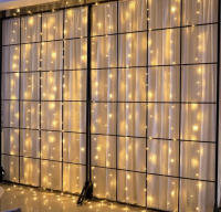 BEL AIR HOME Cortina de Luces LED 3x3m - Luz Cálida - Mando a Distancia - USB Incluido - details 2