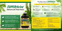 SuperThrive 120 ml Estimulador de crecimiento y vitaminas para plantas para todo tipo de cultivo. - details 0