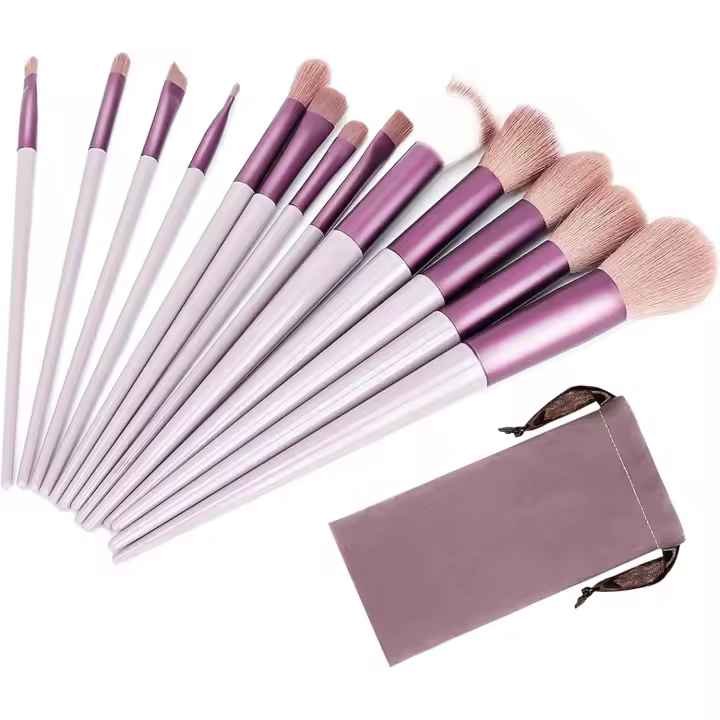 Pinceles de Maquillaje, Juego de Brochas Maquillaje Profesional, Cepillo de Maquillaje es Adecuado Para Colorete, Base Líquida, Delineador de Ojos, Sombra de Ojos - 1