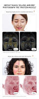 Máscara LED Recargable De 7 Colores Terapia Roja Para El Rostro Device De Rejuvenecimiento De Piel Tensión Wireless Un Toque - details 7