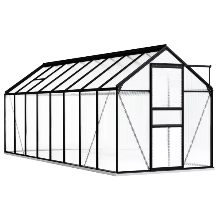 Invierno con Marco Base Antracita 9,31 m² en Aluminio - 1
