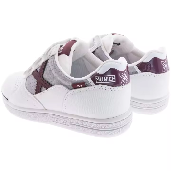 Calzado Sportswear marca Munich modelo 1518318 para kids en color blanco - 1