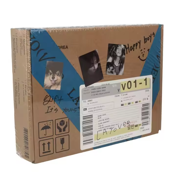 V (Bts) - Mini album (Layover). Random version. Album Kpop - 1