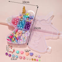 Kit De Manualidades Para Niñas: Encantador Kit De Cuentas De Arcilla Polimérica En Forma De Unicornio Y Conejo Para Crear Pulseras Y Collares Accesorios De Joyería DIY Regalo Divertido - details 5