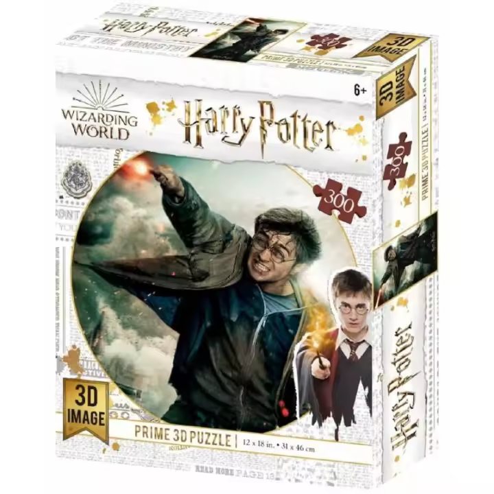 PUZZLE 3D HARRY POTTER LENTICULAR 300 PIEZAS DE REDSTRING - 1