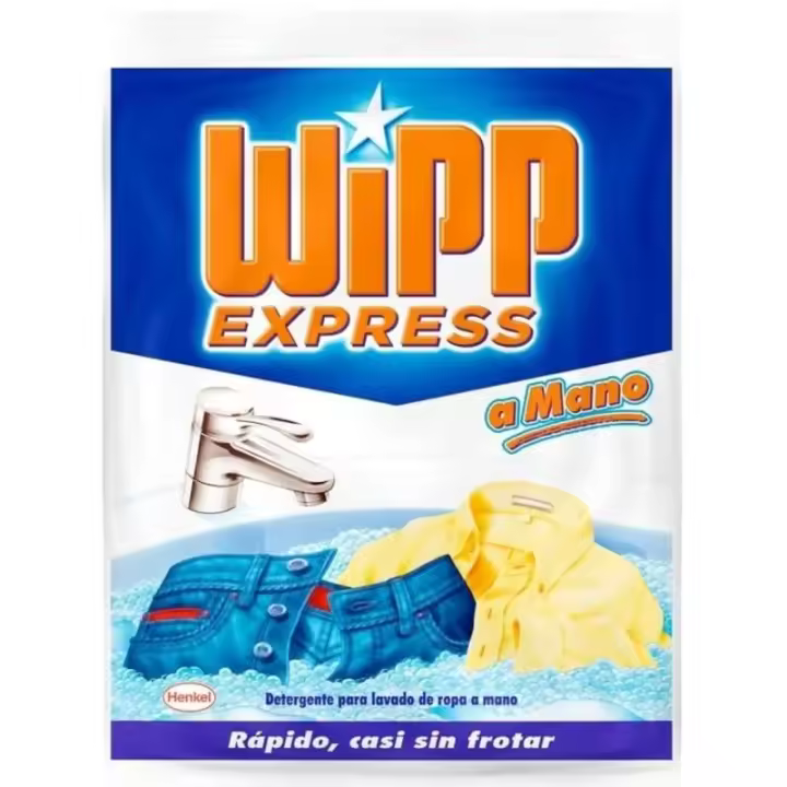 Detergente a Mano Wipp Express 150 Gr - Quitamanchas Eficaz - 1