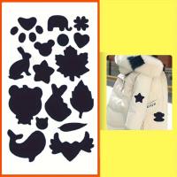 Chaqueta De Poliéster Con Patrón De Flores Autocolantes Reparación Permanente Lavable Hilo Libre Manual Pequeño Tamaño - details 6