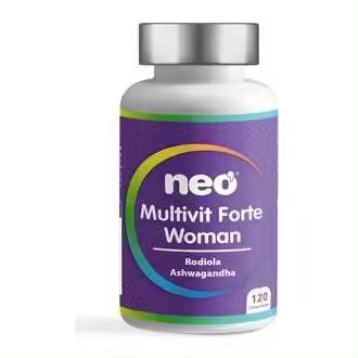 Neo Multivit Forte Woman Rodiola Ashwagandha 120Comp - 1