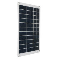 Placa Solar Portátil 100W 18V Impermeable Con Dos USB Para Camping Al Aire Libre Carga De Batería Con Celdas Solares Polícrata - details 5