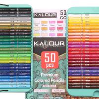 KALOUR Set De Lápices De Colores Profesionales 50/72/180/240/300 Pcs Lápices De Aceite Para Dibujos Y Pintura Artística Suministros Para Colorear - details 85