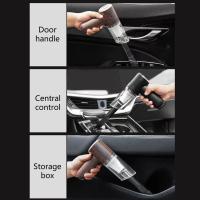 Aspiradora De Coche Pequeña Y Portátil Con Carga Inalámbrica Y Alta Potencia Automática Para El Hogar Y El Escritorio - details 3
