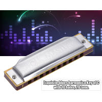 Harmonica Diatónica Suzuki 1072-F Folkmaster Estándar Con 10 Agujeros Clave De F 20 Tonos Para Principiantes Y Estudiantes - details 2