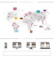 Cortinas De Tulle Sólidas Para Sala De Estar Ventanas Modernas Translúcidas Suaves Decoración De Sala Puerta Cortina De Tela De Poliéster 100% Instalación En Techo - details 8