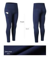 Pantalones de Yoga de cintura alta para mujer, pantalones largos deportivos ajustados para entrenamiento deportivo, elásticos, de secado rápido - details 19