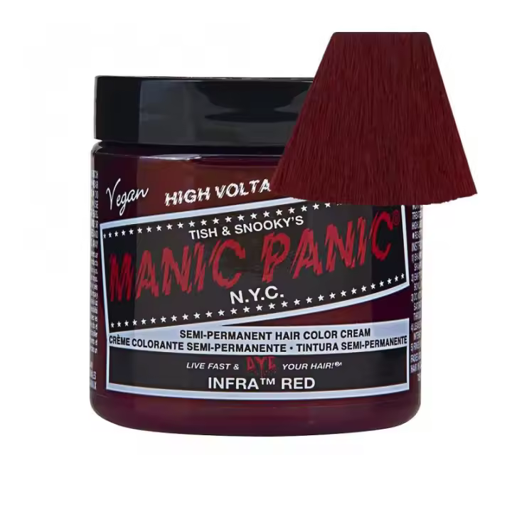 Tinte Semipermanente Classic 118ml: Infra Red - Manic Panic - 1