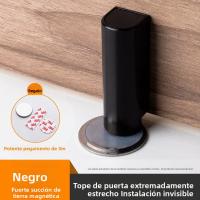 Nuevos Parachoques De Puerta Ultra Fina Silenciosa Anticolisión Sin Perforación Fuerte Magnetismo Para Baño Material ABS+Magnetismo Fuerte - details 15