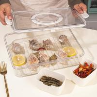 Caja De Almacenamiento Portátil Para Cocina Con 8 Compartimentos Divididos Para Seasoning Frutas Y Snacks Caja Frescorretenedor Moderno - details 4
