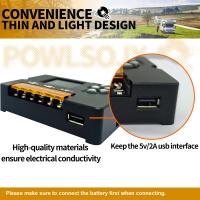 Controlador De Carga Solar PWM POWLSOJX 12V/24V Con Pantalla LCD Color Soporte Multibatería Voltaje Ajustable 10A/20A/30A - details 4