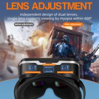 "Gafas VR with Auriculares,Gafas de Realidad Virtual 3D with Visión de Ángulo Amplio para Películasy Juegos,Compatibles with Teléfonos Android/iPhone de 4,7 to 6,6 - details 4