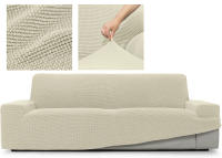 Almeritex Modelo Neuvo Funda superelástica 8 Colores, Para sofá , Silla,Chaise Longue Brazo Largo, y Orejero ,Transpirable, cómoda y Duradera, fácil de Instalar, Dimensiones - details 23