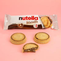 Galletas Nutella Biscuits T3 - 28 Paquetes Nutella Biscuits - Galletas Rellenas de Crema de Cacao y Avellanas Nutella - details 0