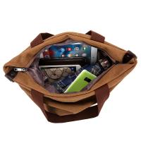 Mochila bandolera tipo mensajero, bolso de lona multifuncional, elegante, mochila de viaje duradera de gran capacidad. - details 2