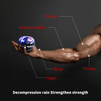 Entrenador De Muñeca LED Con Bola De Energía Auto-Iniciada Equipo Deportivo De Fitness Para Braza Mano Antebrazo Juguetes De Rotación De Giroscopio - details 5