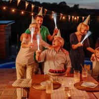 12-96PCS Varillas De Fibra Óptica LED Con 3 Modos Blanco Lámpara De Fiesta Para Bodas Cumpleaños Baño De Luz De Enlace - details 5