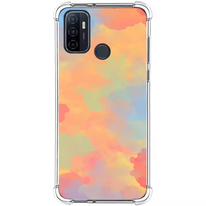 Funda Silicona Antigolpes para Oppo A53 / A53s diseño Acuarela 08 Dibujos - 1