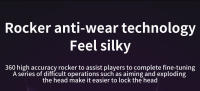 Controlador de juego Bluetooth, Joystick inalámbrico, giroscopio de 6 ejes, controlador inalámbrico RGB para IOS, Android, PC, PS3, PS4 - details 19