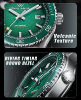 Reloj Automático De Buceo WM Para Hombre Reloj De Pulsera De Acero Inoxidable Resistente Al Agua Con Movimiento Miyota 8215 Reloj De Negocios Welly Merck - details 3