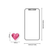46pcs Pegatinas De Balón De Amor Graffiti Lindo Para Decorar Cuaderno Taza Diario Maleta Guitarra Juguete Clásico Scrapbook DIY Adhesivo De Papel Sintético - details 2