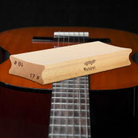 Bloque De Pulido De Radio De Dedal De Guitarra Con Papel De Herramienta De Luthier De Guitarra De Madera Doble Radio Accesorios De Guitarra - details 3